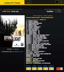 Dying Light: The Following, Трейнер/Trainer (+35) [1.11.2] {LinGon}