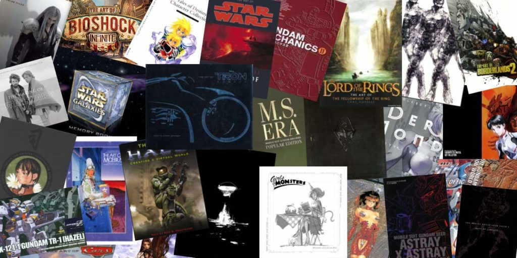 More than 100 amazing artbook collection ! [ download, PDF ]
