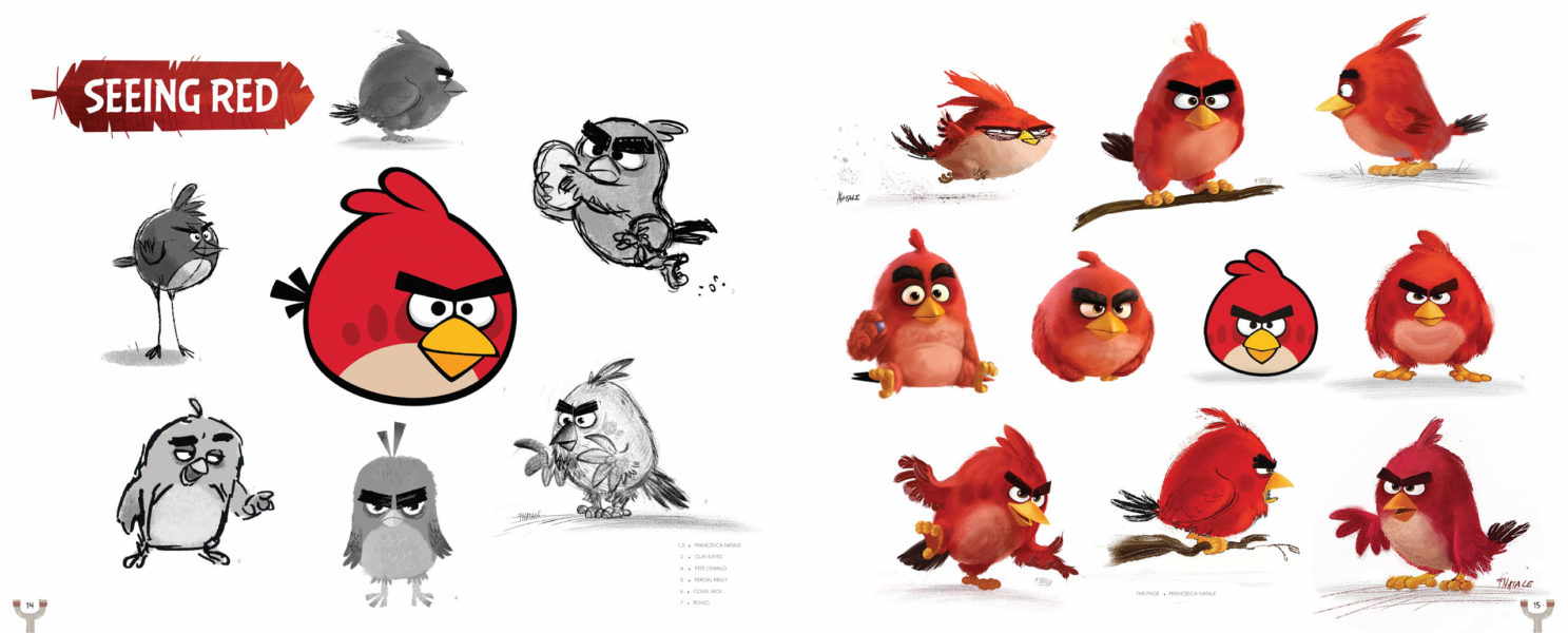 artbook The Art of the Angry Birds