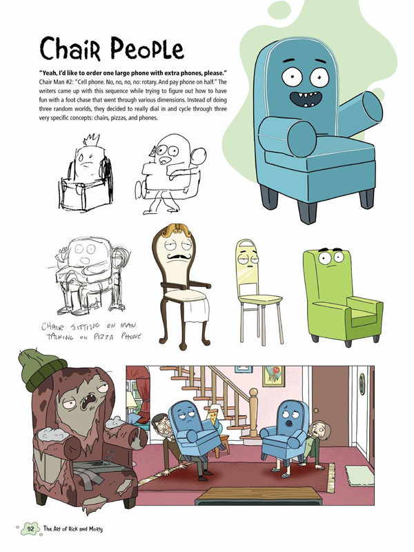 Artbook The Art of Rick and Morty