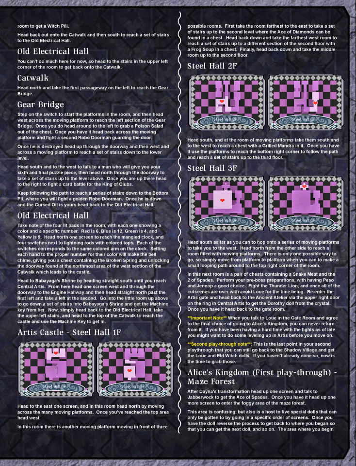 Strategy Guide A Witch's Tale
