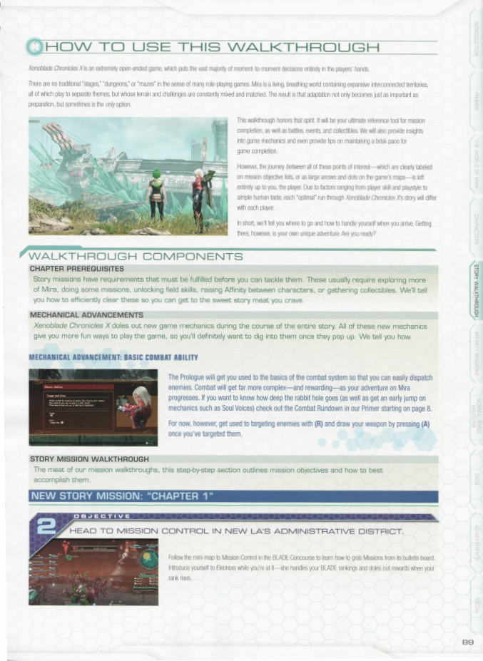 strategy guide Xenoblade Chronicles X