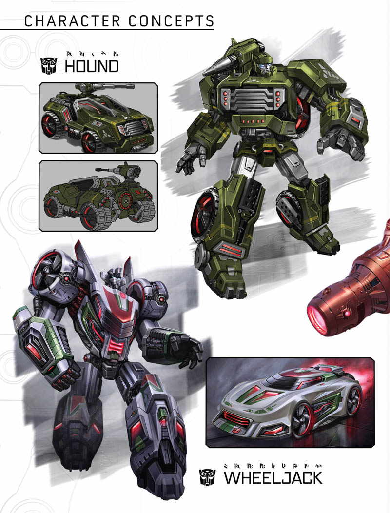 артбук по игре Transformers
