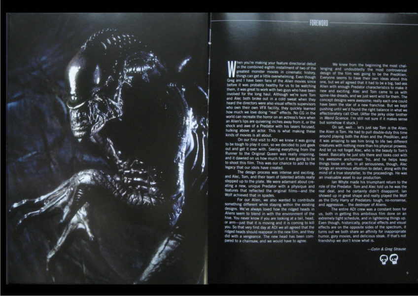 Aliens vs. Predator: Requiem - Inside the Monster Shop book