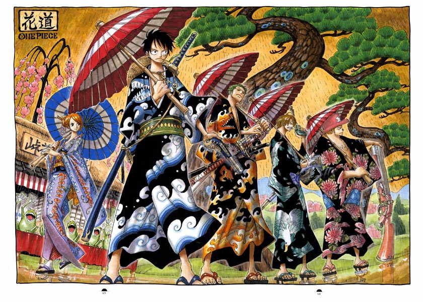 One Piece - Color Walk 4 - Eagle book