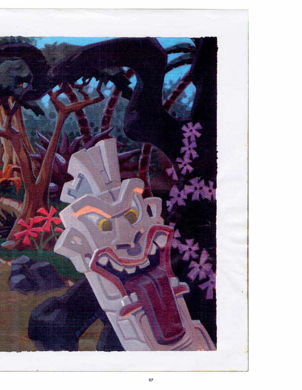 артбук по игре Crash Bandicoot