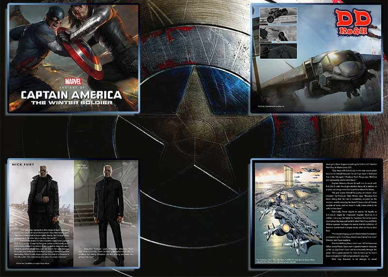 artbook Winter Soldier: The Art of the Movie