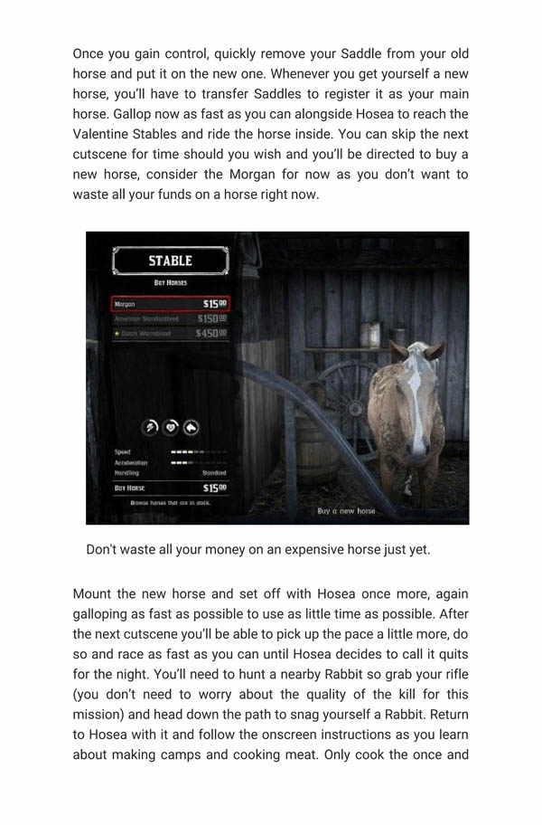 guide Red Dead Redemption 2